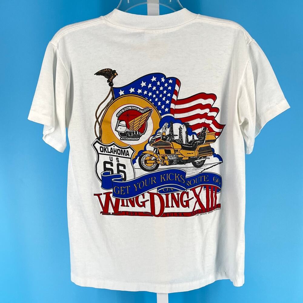 90s Wing Ding XIII Oklahoma 1991 tshirt 1990s vintage